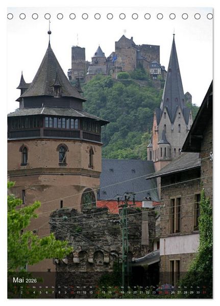 Produktbild: Oberwesel am Rhein (Tischkalender 2026 DIN A5 hoch), CALVENDO Monatskalender