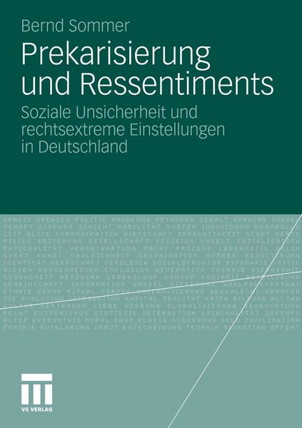 Produktbild: Prekarisierung und Ressentiments