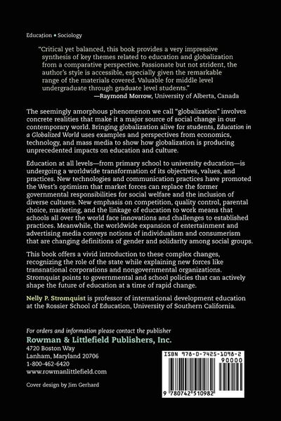 Produktbild: Education in a Globalized World