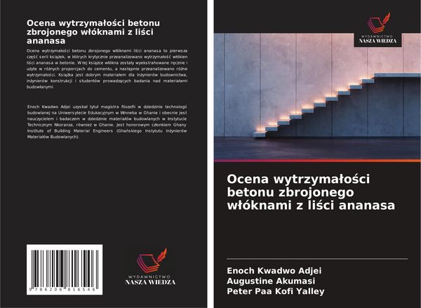 Produktbild: Ocena wytrzyma&iquest;o&iquest;ci betonu zbrojonego w&iquest;&oacute;knami z li&iquest;ci ananasa