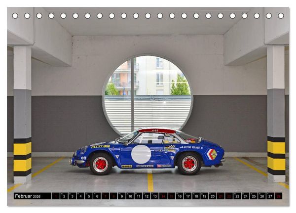 Produktbild: Renault Alpine A110 (Tischkalender 2026 DIN A5 quer), CALVENDO Monatskalender