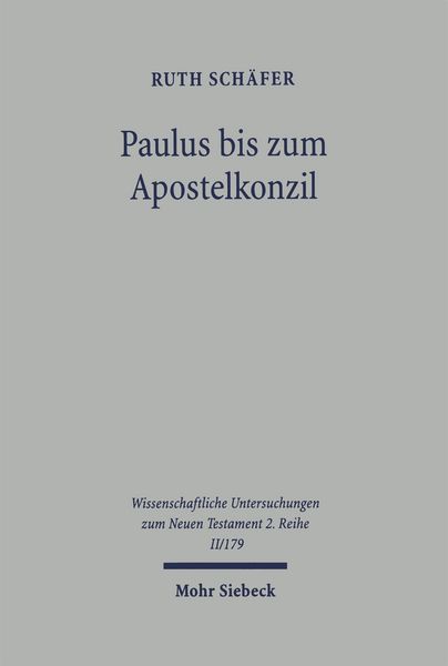 Produktbild: Paulus bis zum Apostelkonzil
