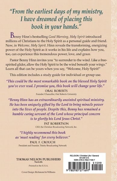 Produktbild: The Welcome, Holy Spirit