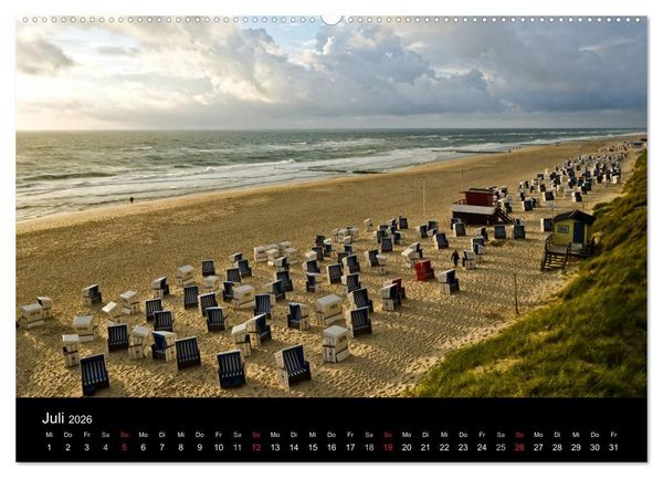 Produktbild: Meer und K&uuml;ste (hochwertiger Premium Wandkalender 2026 DIN A2 quer), Kunstdruck in Hochglanz