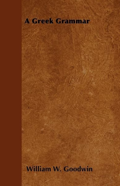 Produktbild: A Greek Grammar