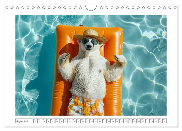 Produktbild: Hei&szlig;er Sommer (Wandkalender 2026 DIN A4 quer), CALVENDO Monatskalender