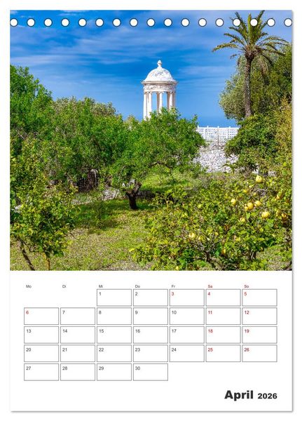 Produktbild: Mallorca - Traumhafte Insel auf der Sonnenseite (Tischkalender 2026 DIN A5 hoch), CALVENDO Monatskalender