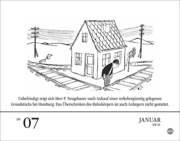 Produktbild: Loriot Tagesabrei&szlig;kalender 2027
