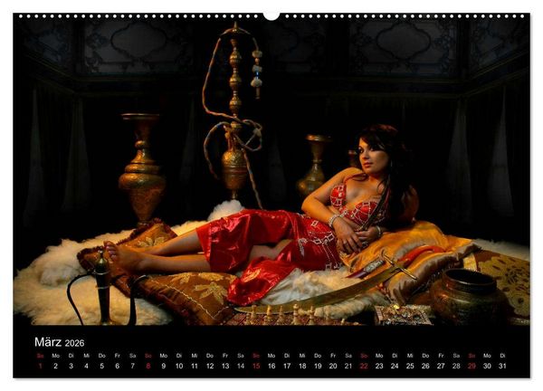 Produktbild: Tr&auml;ume aus 1001 Nacht (Wandkalender 2026 DIN A2 quer), CALVENDO Monatskalender