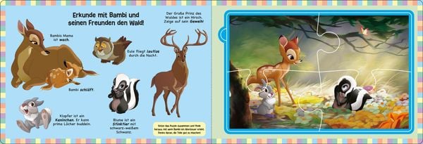 Produktbild: Disney: Mein erstes Puzzlebuch - Gro&szlig;e Puzzleteile f&uuml;r kleine H&auml;nde!