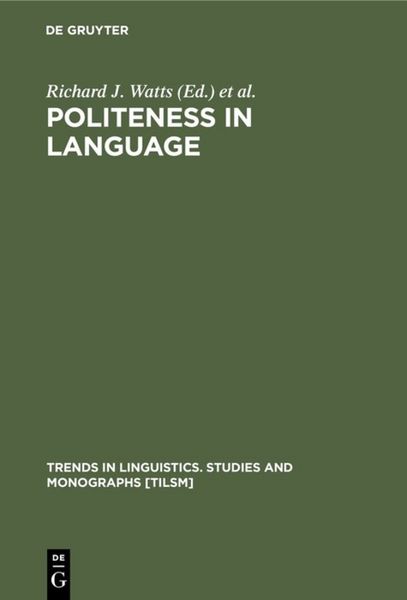 Produktbild: Politeness in Language