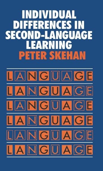 Produktbild: Individual Differences in Second Language Learning