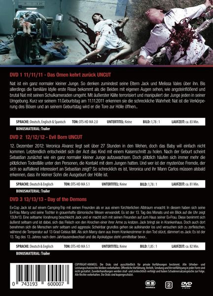 Produktbild: SLASHER DVD BUNDLE NR.6 [3 DVDs]