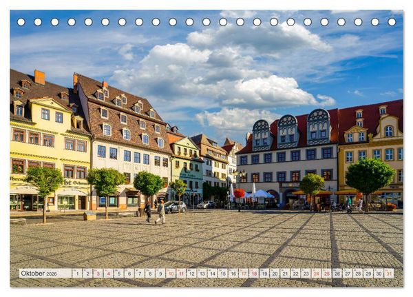 Produktbild: Naumburg Impressionen (Tischkalender 2026 DIN A5 quer), CALVENDO Monatskalender