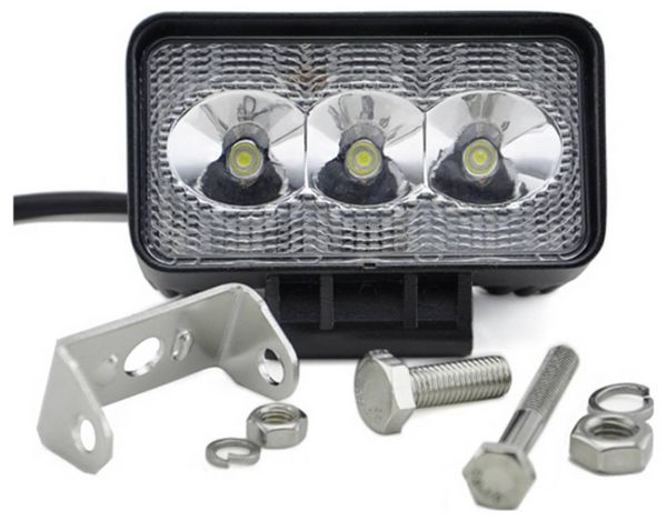 Produktbild: SecoR&uuml;t Arbeitsscheinwerfer 12 V/DC, 24 V/DC TP309 Nahfeldausleuchtung (B x H x T) 66 x 66 x 65 mm 500 lm 6000 K