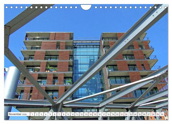 Produktbild: Hamburg an der Elbe &ndash; Impressionen eines Sommertages in der Hansestadt (Wandkalender 2026 DIN A4 quer), CALVENDO Monatskalender