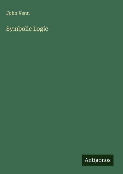 Produktbild: Symbolic Logic