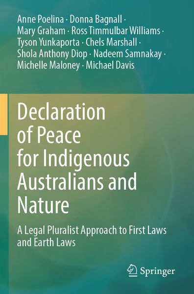 Produktbild: Declaration of Peace for Indigenous Australians and Nature