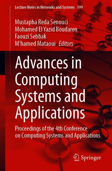 Produktbild: Advances in Computing Systems and Applications