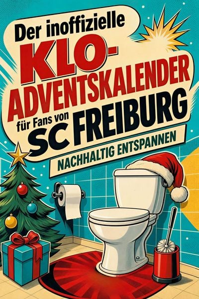 Produktbild: Der inoffizielle Klo-Adventskalender f&uuml;r Fans von SC Freiburg