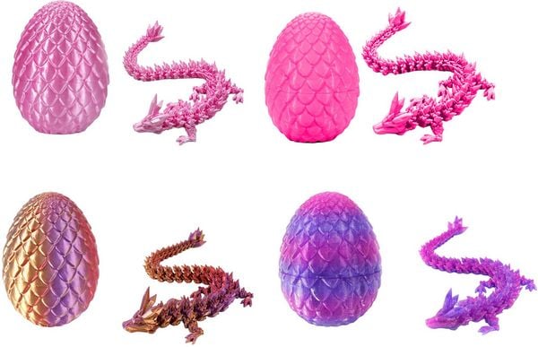 Produktbild: MagiX Dragon Eggs GIRLS EDITION, 4er Mix Display ( Xandorixa, Zyphoria, Ladira & Grazira )