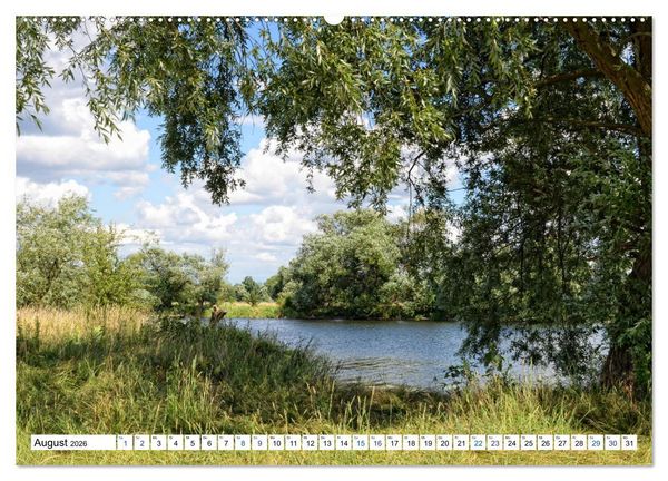 Produktbild: Ein Sommer im Havelland - Spaziergang entlang am Havelradweg (hochwertiger Premium Wandkalender 2026 DIN A2 quer), Kunstdruck in Hochglanz