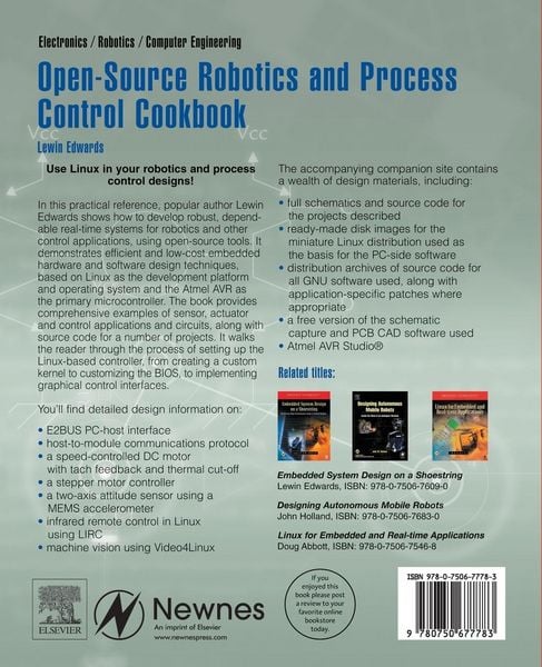 Produktbild: Open-Source Robotics and Process Control Cookbook