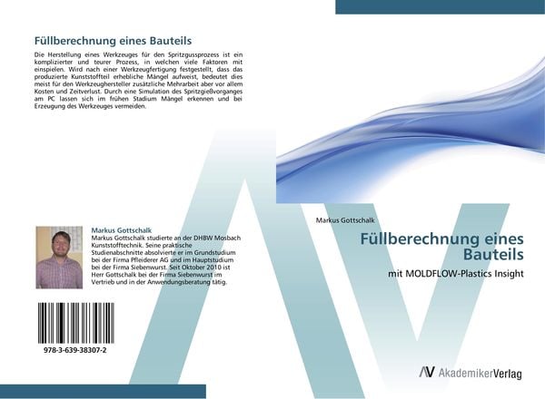 Füllberechnung eines Bauteils, Taschenbuch von Markus Gottschalk, AV Akademikerverlag, 9783639383072
