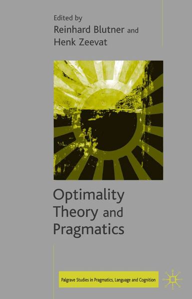 Produktbild: Optimality Theory and Pragmatics