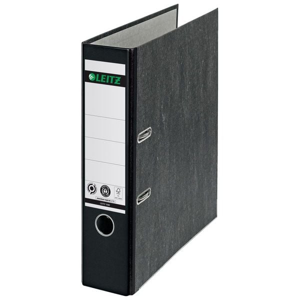 Produktbild: Ordner A4 Leitz schwarz 80mm