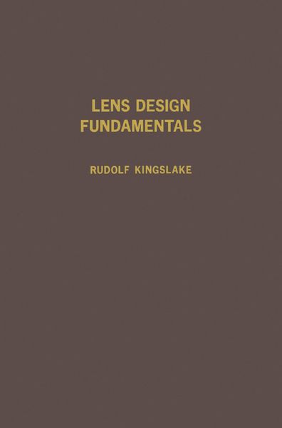 Produktbild: Lens Design Fundamentals