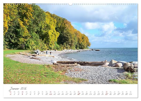 Produktbild: Mein Sassnitz - Hafenstadt und Erholungsort an der Kreidek&uuml;ste von R&uuml;gen (hochwertiger Premium Wandkalender 2026 DIN A2 quer), Kunstdruck in Hochglanz