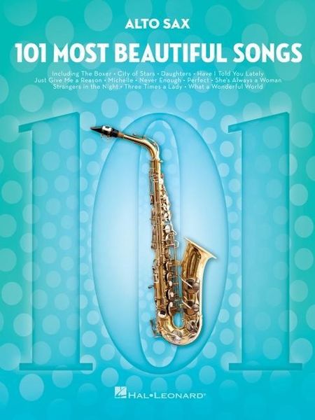 Produktbild: 101 Most Beautiful Songs Alto Sax