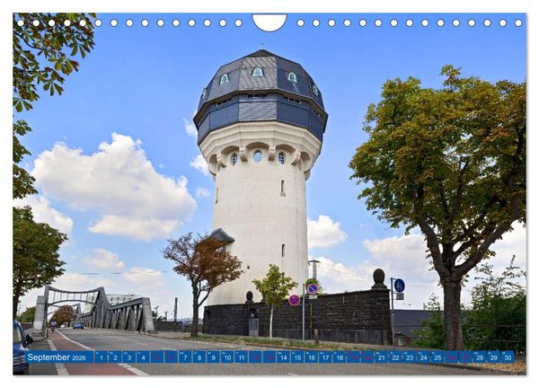 Produktbild: Darmstadt - Mathildenh&ouml;he und Altstadt (Wandkalender 2026 DIN A4 quer), CALVENDO Monatskalender