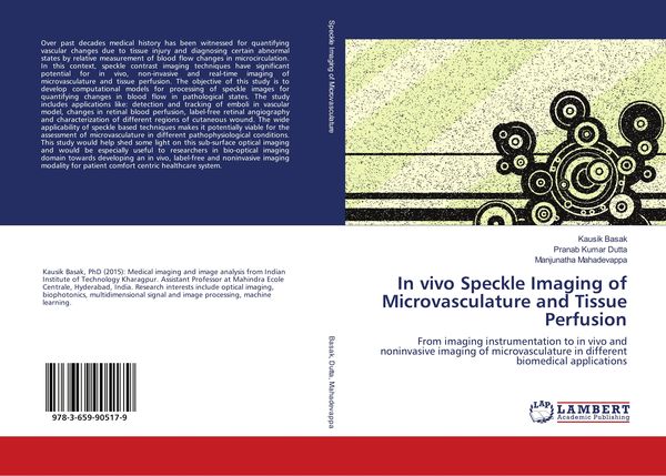 Produktbild: In vivo Speckle Imaging of Microvasculature and Tissue Perfusion