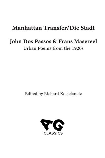 Produktbild: Manhattan Transfer / Die Stadt