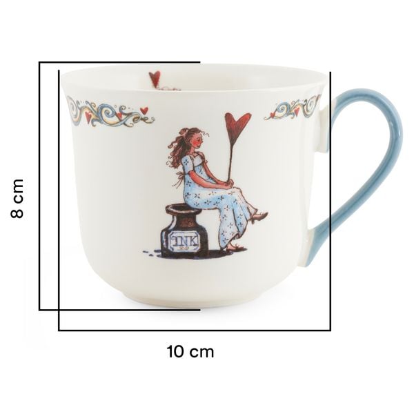 Produktbild: Kaffeebecher "Herzenspost"