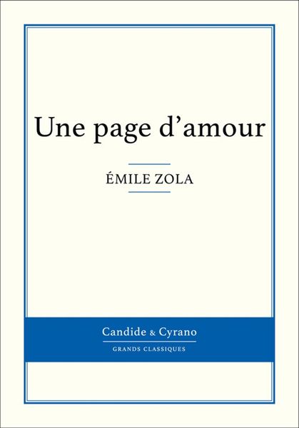 Produktbild: Une page d'amour