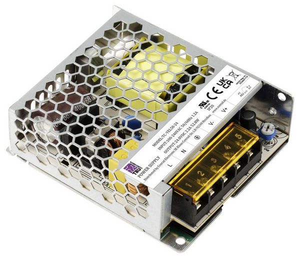Produktbild: TRU COMPONENTS TC-13493664 Netzteil / Stromversorgung 24 V/DC 2.2A 52.8W