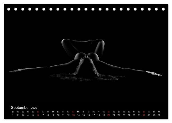 Produktbild: Kunstakt (Tischkalender 2026 DIN A5 quer), CALVENDO Monatskalender