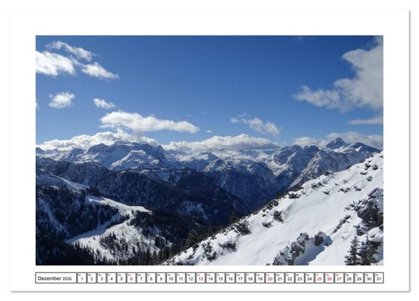 Produktbild: Sehnsuchtsorte im Berchtesgadener Land (Wandkalender 2026 DIN A3 quer), CALVENDO Monatskalender