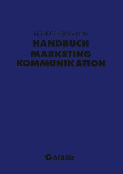 Produktbild: Handbuch Marketing-Kommunikation