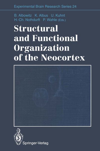 Produktbild: Structural and Functional Organization of the Neocortex