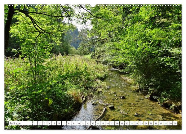 Produktbild: Wandererlebnisse in der Fr&auml;nkischen Schweiz (Wandkalender 2026 DIN A2 quer), CALVENDO Monatskalender