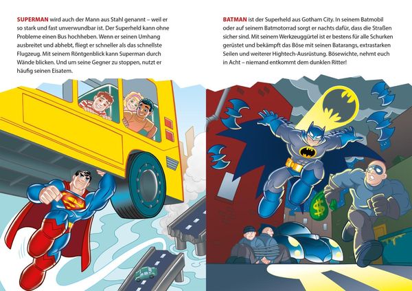 Produktbild: DC Superhelden: Heldenstarke Geschichten