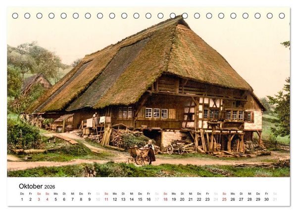 Produktbild: Eine Reise durch das Deutsche Kaiserreich (Tischkalender 2026 DIN A5 quer), CALVENDO Monatskalender
