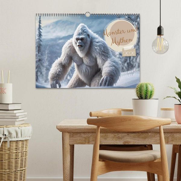 Produktbild: Monster & Mythen (Wandkalender 2026 DIN A3 quer), CALVENDO Monatskalender