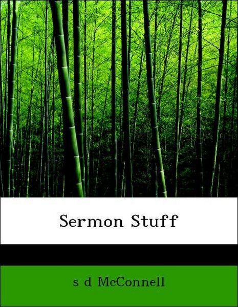 Produktbild: McConnell, s: Sermon Stuff