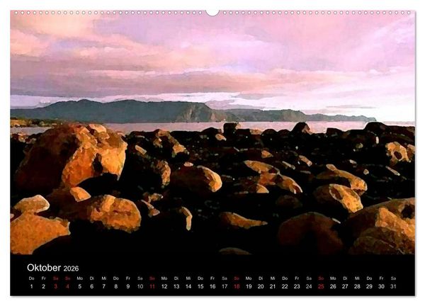 Produktbild: Neufundland entdecken (hochwertiger Premium Wandkalender 2026 DIN A2 quer), Kunstdruck in Hochglanz