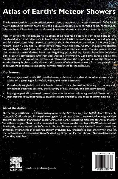 Produktbild: Atlas of Earth's Meteor Showers